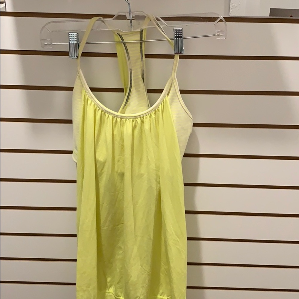 Lululemon Women’s Tank Top with Bra Size 10